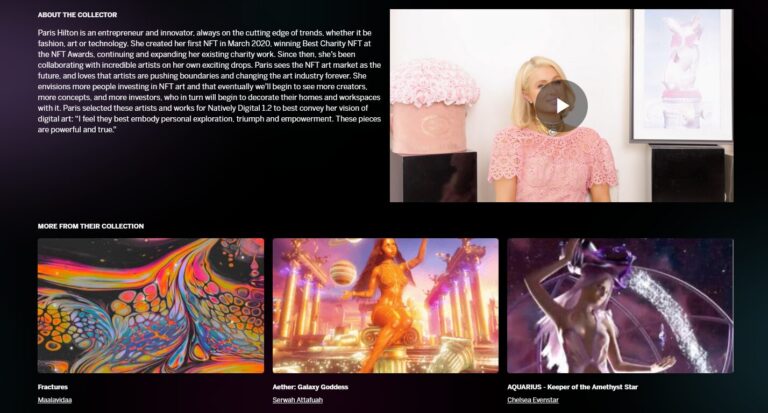 Paris Hilton and Pranksy collections featured by Sotheby’s new NFT platform