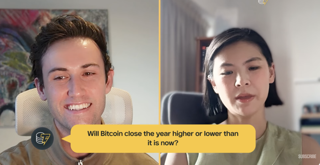 Bitget CEO sees Bitcoin near current levels at year-end, doubts US will buy BTC